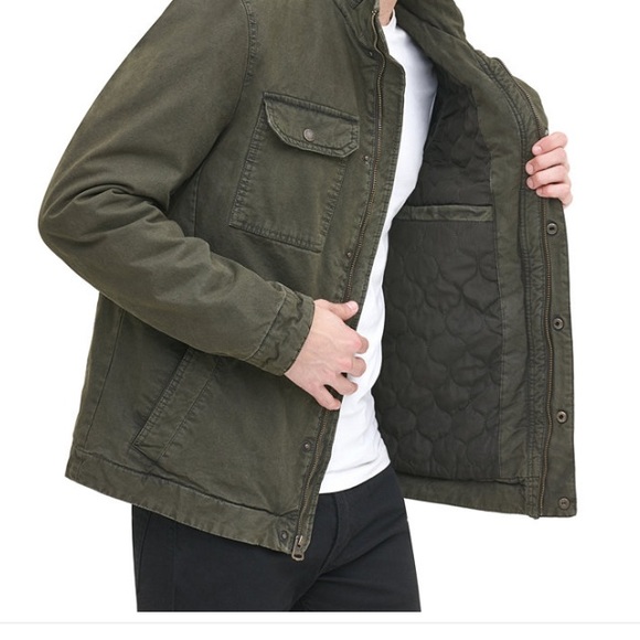Men Levi Strauss Military/utility style Jacket/Coat… Size (Small) - Picture 2 of 10